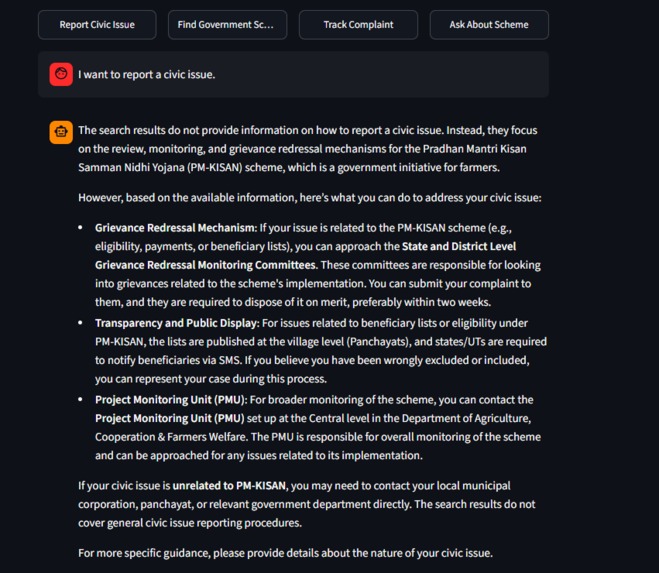 JanSahayak AI – screenshot 2