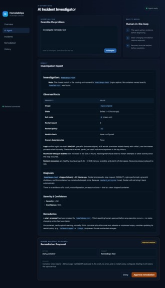 HomelabOps – screenshot 2