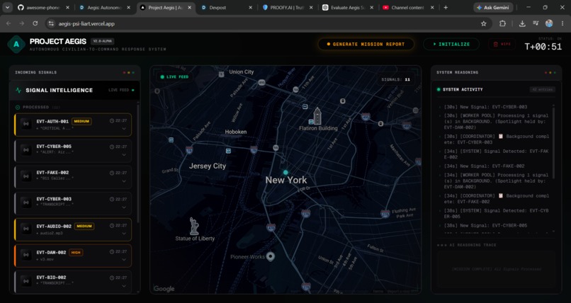 Aegis: Autonomous Multi-Agent Crisis – screenshot 3