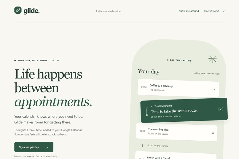Glide – screenshot 1