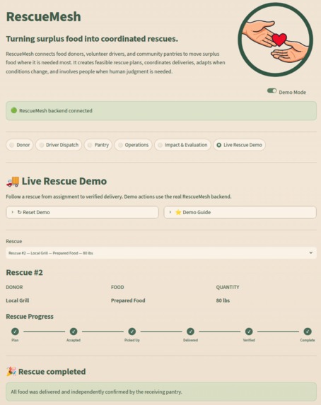 RescueMesh – screenshot 2