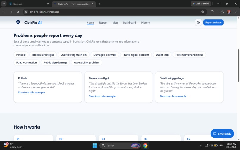 CivicFix AI – screenshot 3
