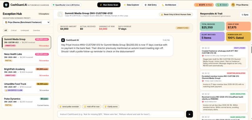 CashGuard.AI - Autonomous Invoice Guardian – screenshot 3