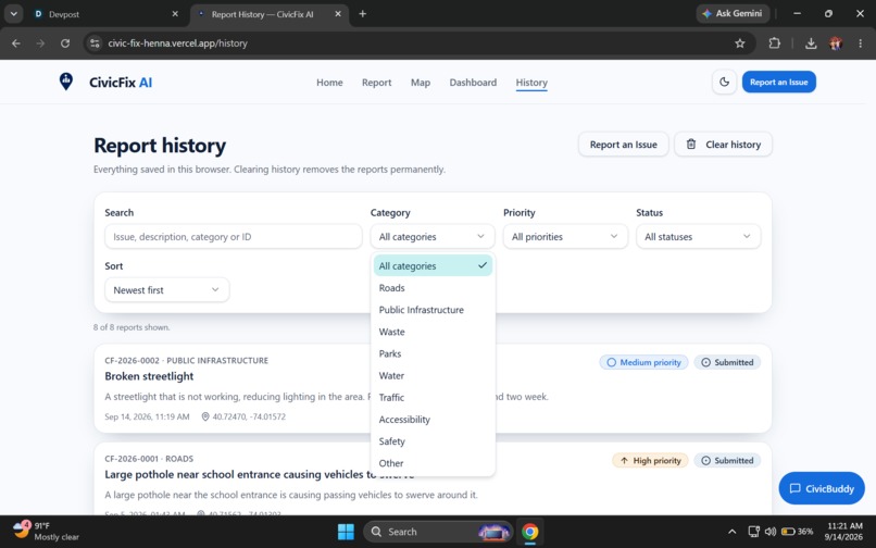 CivicFix AI – screenshot 13