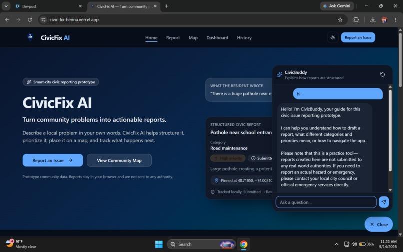 CivicFix AI – screenshot 14
