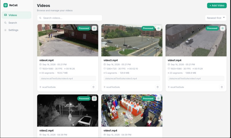 ReCall – screenshot 1