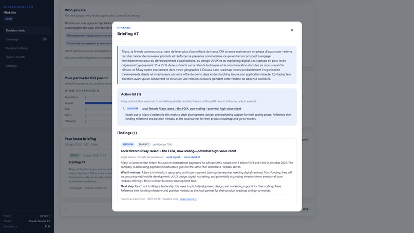 SovereignWatch – screenshot 8