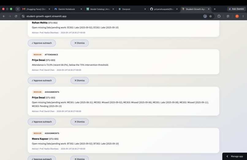 Student Growth Agent – screenshot 3