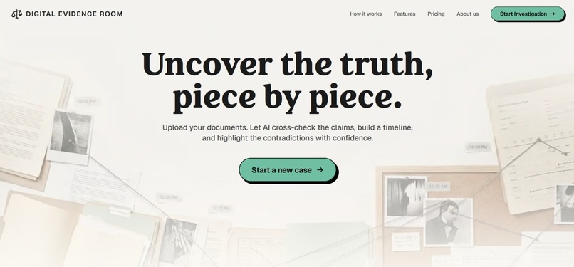 Digital Evidence Room – screenshot 1