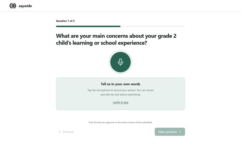 Saywide – screenshot 6