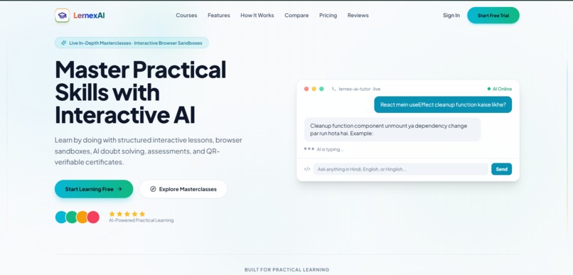 LernexAI – screenshot 2