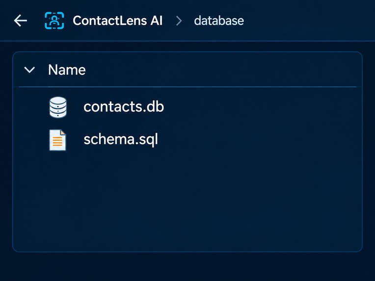ContactLens AI – Smart Contact Extraction & Management – screenshot 12