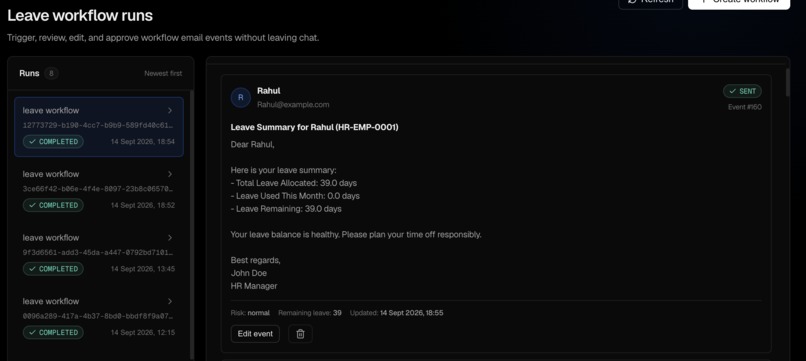 Human Resource Automation – screenshot 6