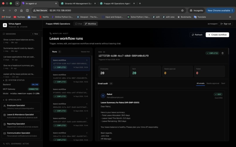 Human Resource Automation – screenshot 2