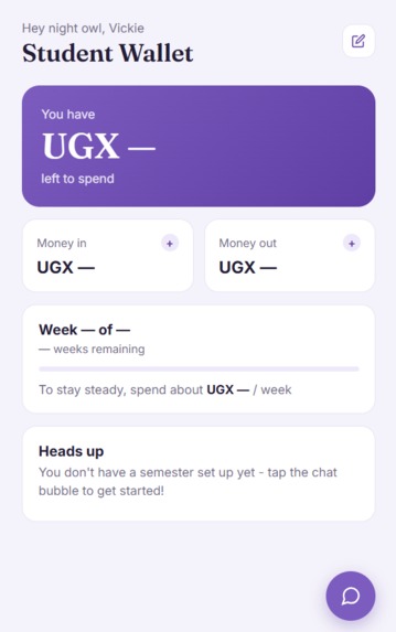 Student Wallet – screenshot 2