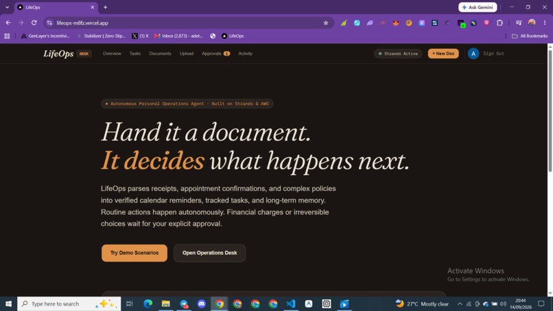 LifeOps – screenshot 1