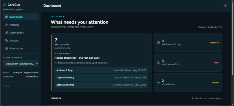 CareCue – screenshot 3