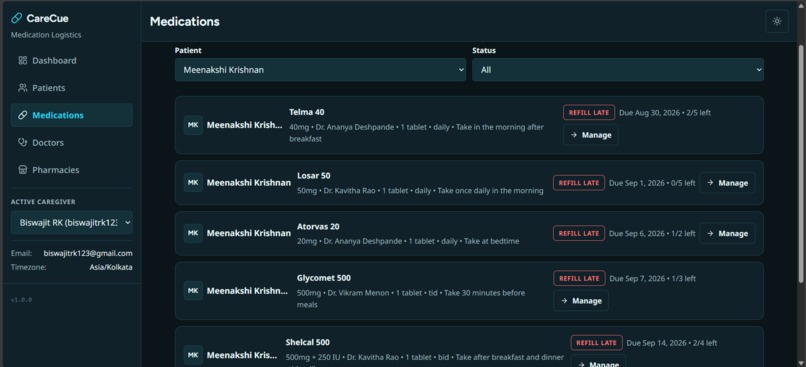 CareCue – screenshot 5