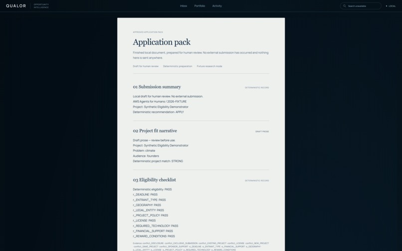 QUALOR – screenshot 4