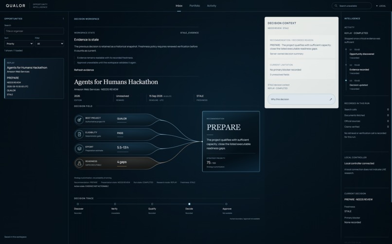 QUALOR – screenshot 1