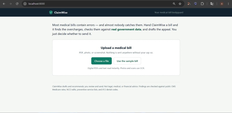 ClaimWise – screenshot 1