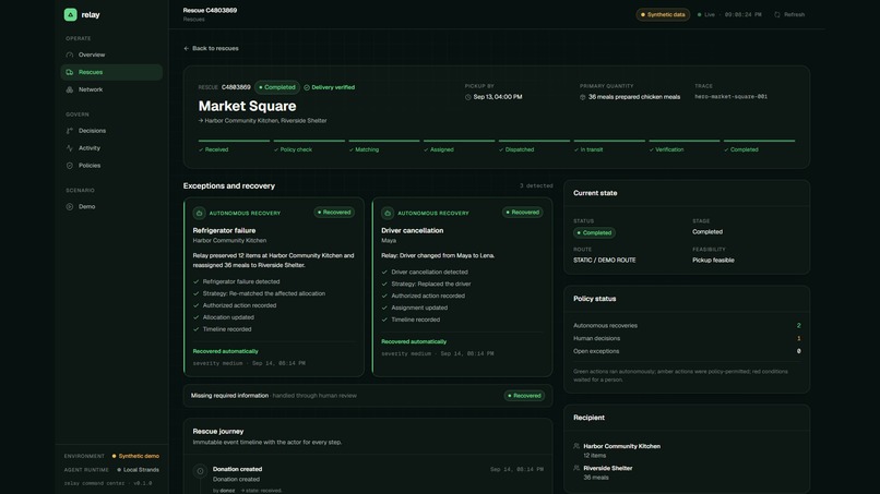 Relay – screenshot 2