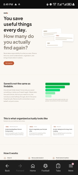 Revia – screenshot 1