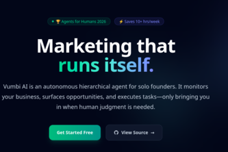 Vumbi AI Autonomous Marketting Agent