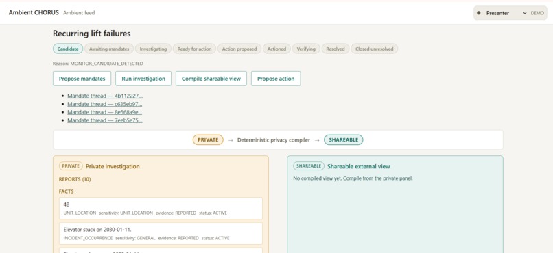 Ambient CHORUS – screenshot 3