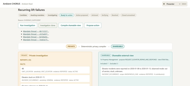 Ambient CHORUS – screenshot 4