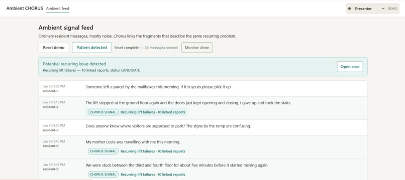 Ambient CHORUS – screenshot 5