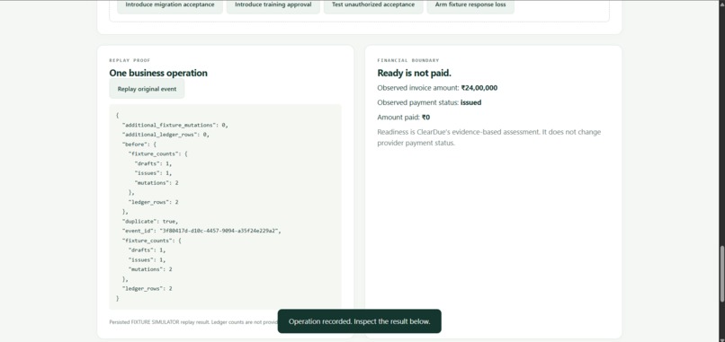 ClearDue – screenshot 3