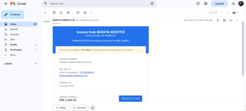ClearDue – screenshot 11