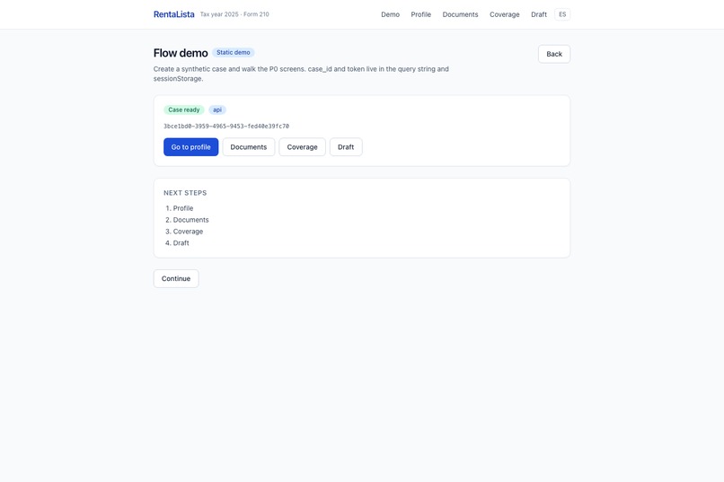 RentaLista – screenshot 3