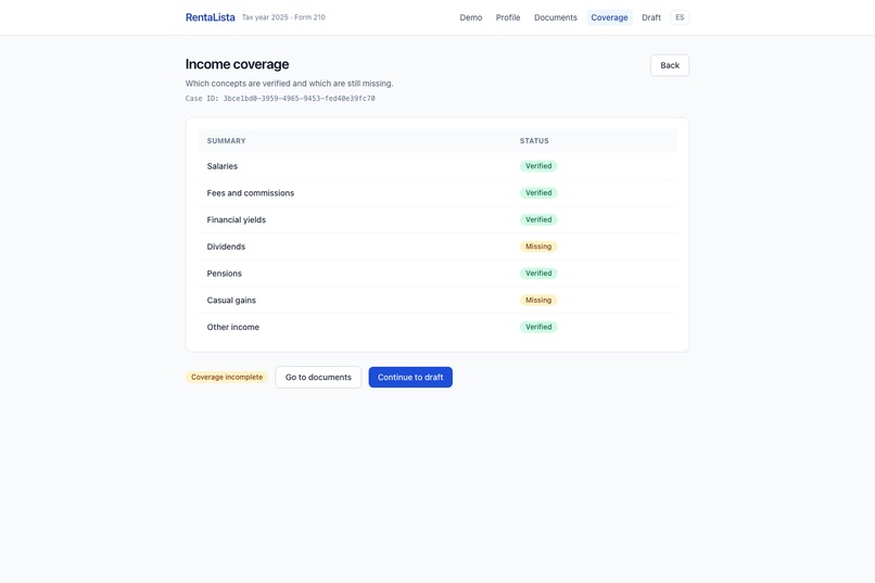 RentaLista – screenshot 5