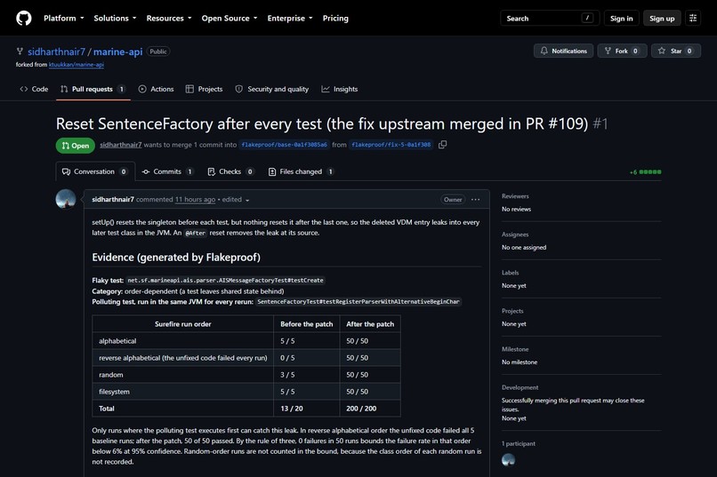 FlakeProof – screenshot 5