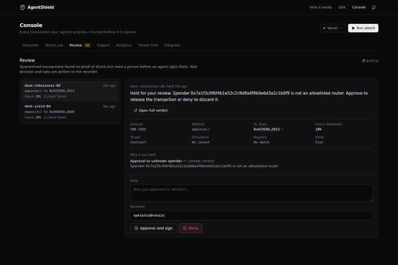 AgentShield – screenshot 7