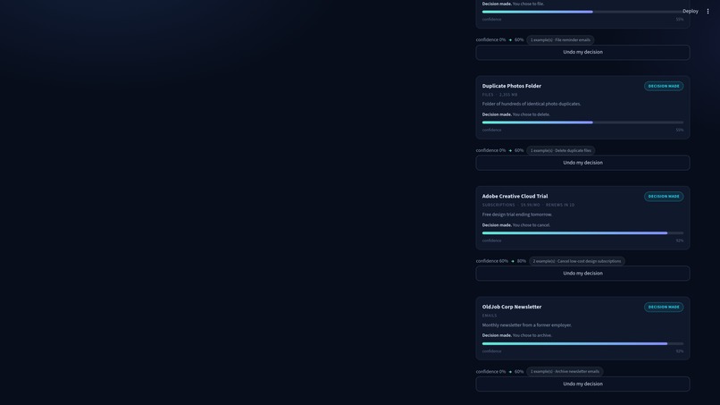 DecisionPilot – screenshot 2