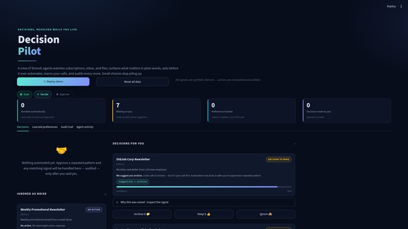 DecisionPilot – screenshot 6