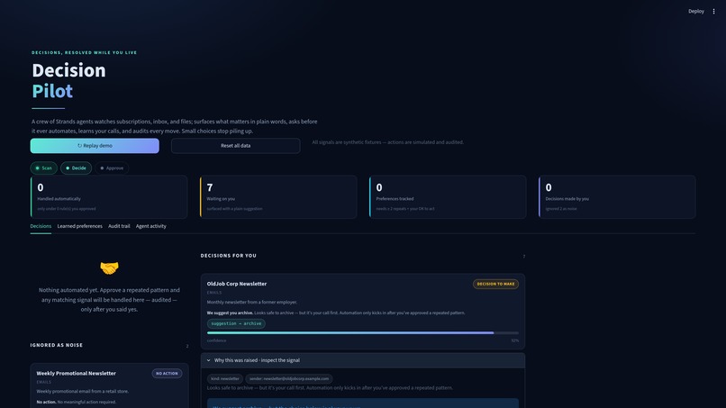 DecisionPilot – screenshot 7