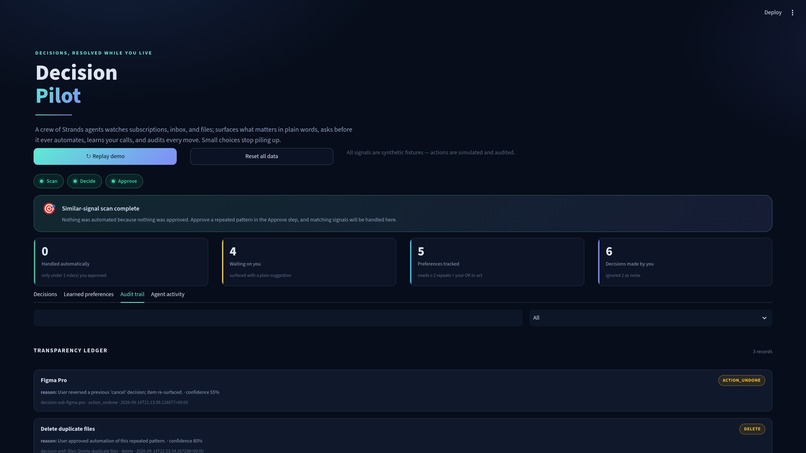 DecisionPilot – screenshot 11