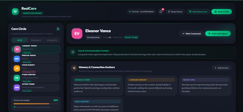 RealCare – screenshot 1