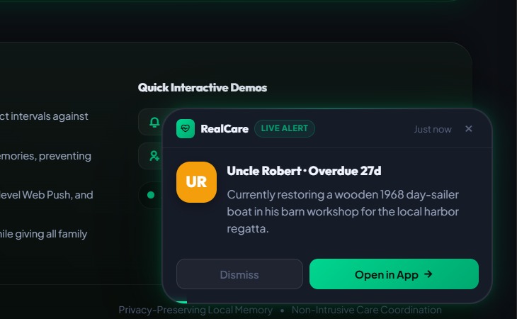 RealCare – screenshot 3