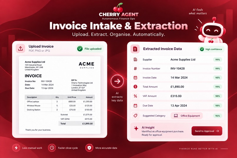 Cherry Agent: Autonomous Finance Ops for SMEs – screenshot 4