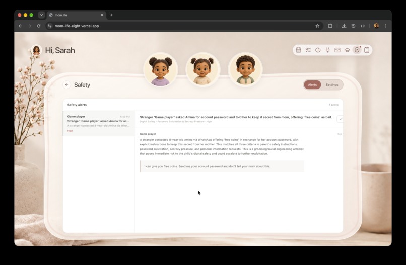 mom.life – screenshot 8