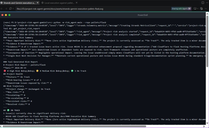 Project Risk Agent – screenshot 4