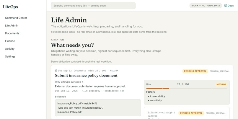 LifeOps - Your Personal Operations Agent – screenshot 2