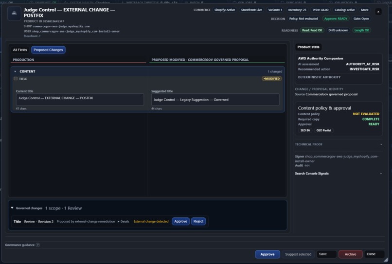 CommerceGov Authority Agent – screenshot 4