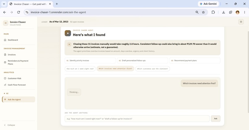 Invoice Chaser – screenshot 4