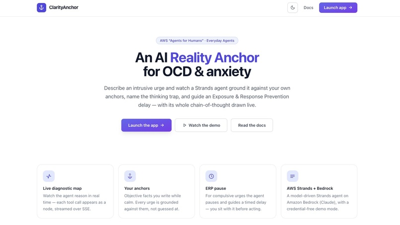 ClarityAnchor – screenshot 1